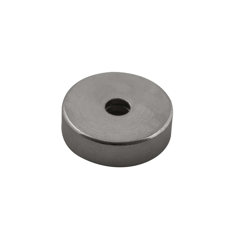 Diesella Neodymium Pottemagnet Ø20x6,0 undersænket skruehul Ø4,5mm