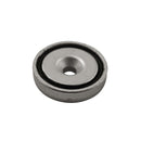 DIESELLA Neodymium Pottemagnet Ø25x7,0 undersænket skruehul Ø4,5mm
