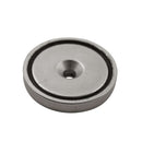 DIESELLA Neodymium Pottemagnet Ø40x8,0 undersænket skruehul Ø5,5mm