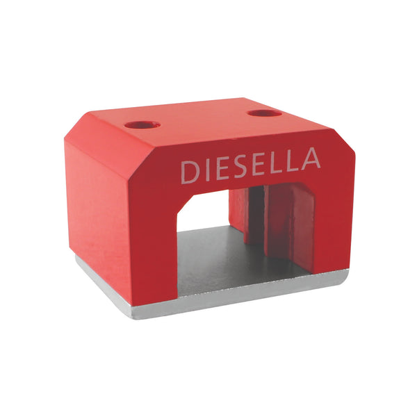 Diesella Hestesko magnet 57x40,5x35mm 2xØ7,9mm hul (250N)