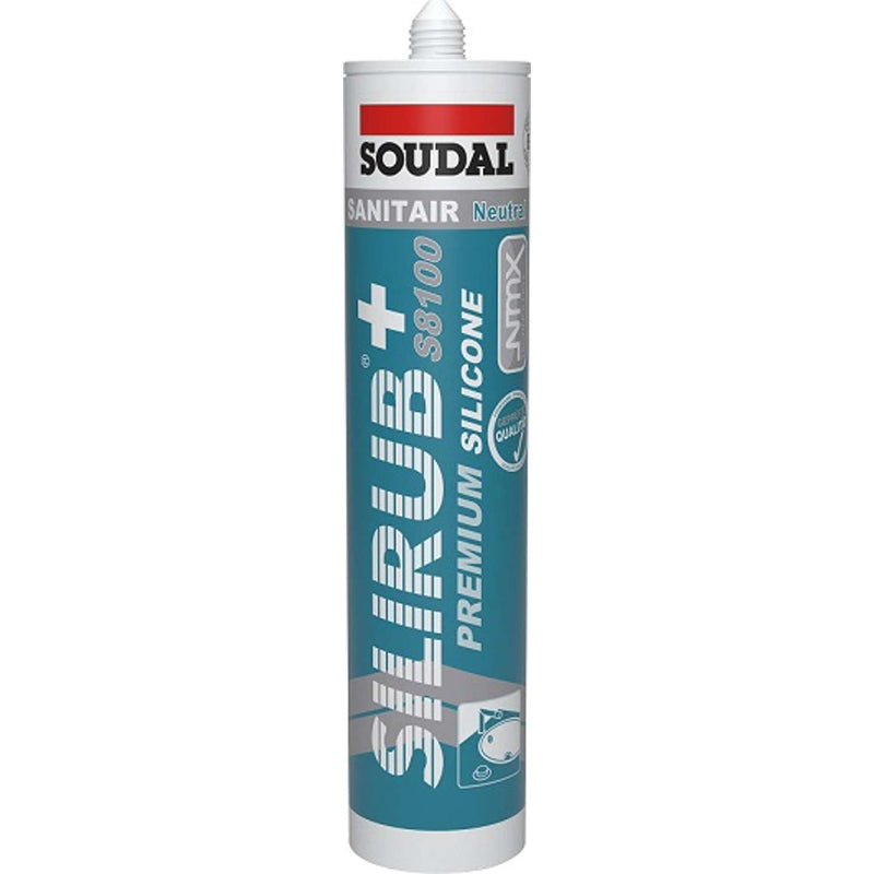 SOUDAL silikone fuge Silirub+ S8100 310ml