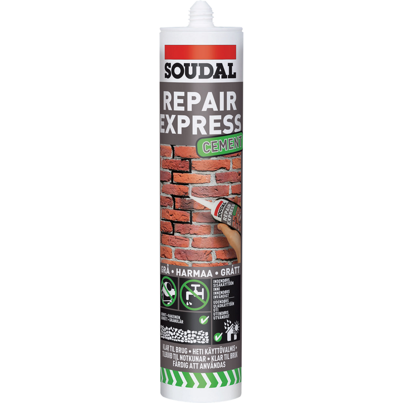 SOUDAL Repair Express Cement 300ml grå