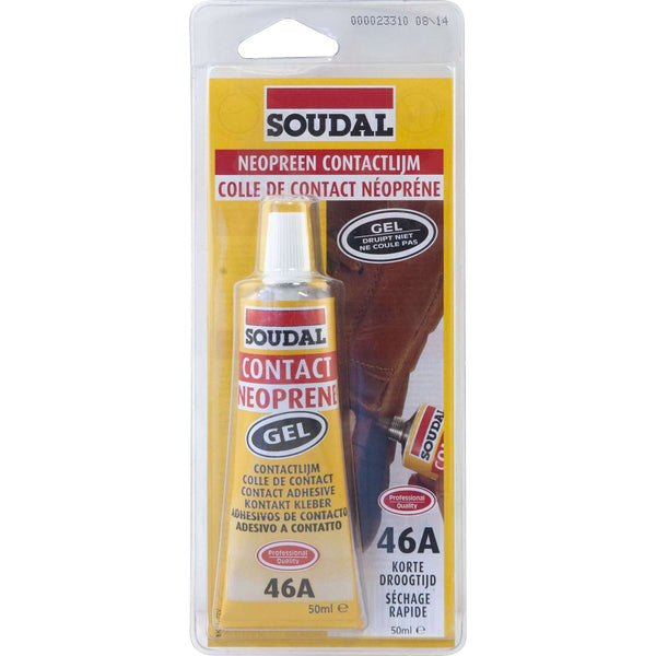 SOUDAL Kontaktlim tube Gel 170 TX 46A 50ml klar