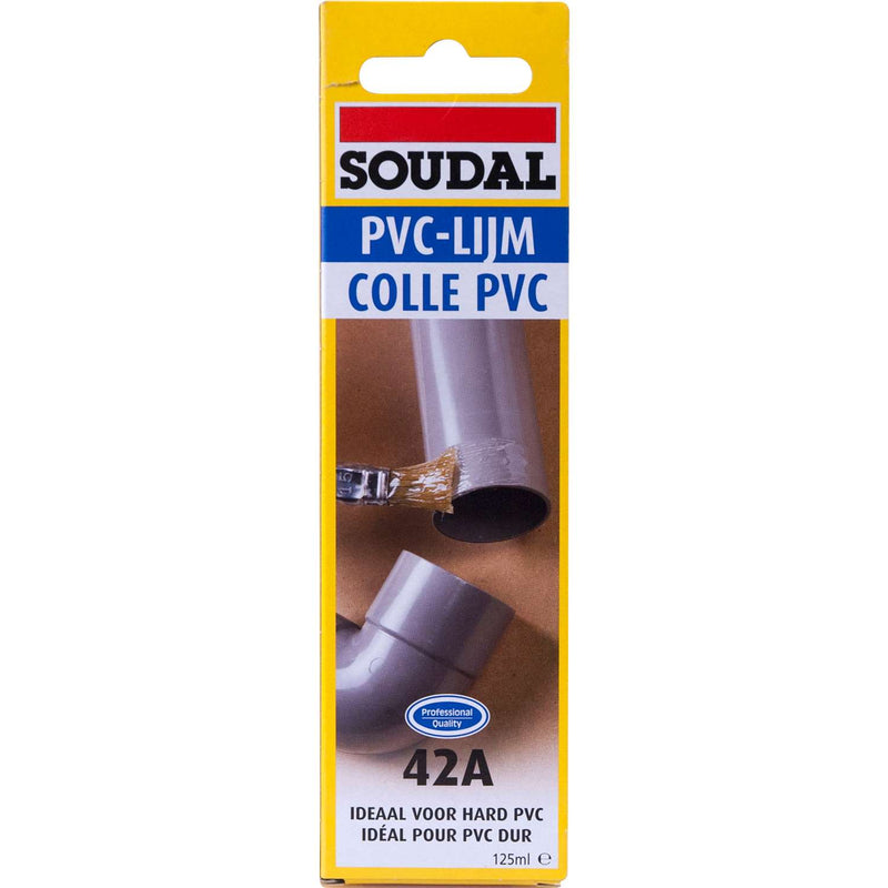 SOUDAL PVC lim 42A 125ml klar