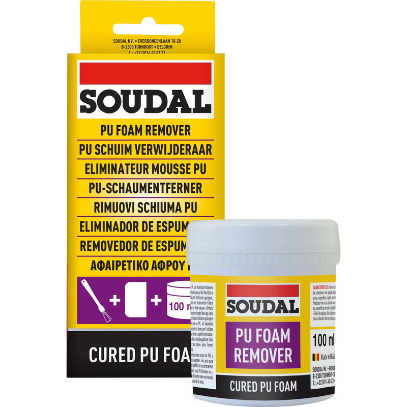 SOUDAL PU fjerner 100ml