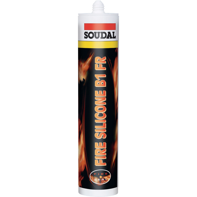 Soudal brandsilikone Fire Silicone B1 FR 310ml