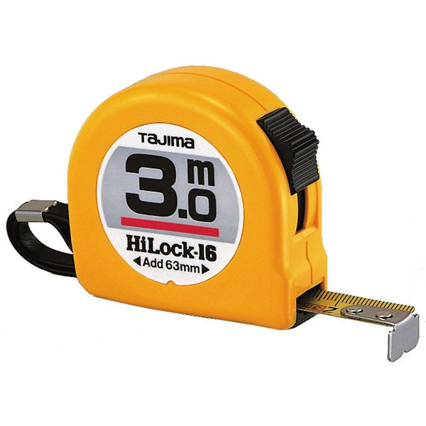 Tajima båndmål 3m Hi Lock 16mm