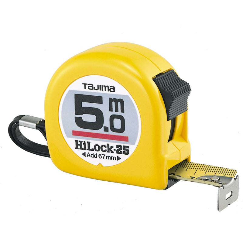 Tajima båndmål 5m Hi Lock 25mm