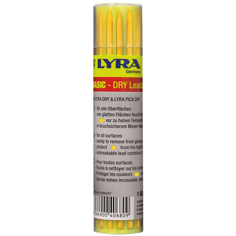 LYRA Dry dybhuls refil, 12 x gul