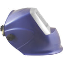 DIESELLA WLDPRO Svejsehjelm fuldautomatisk med variabel DIN 9-13 (Blå grundfarve med sølvramme)