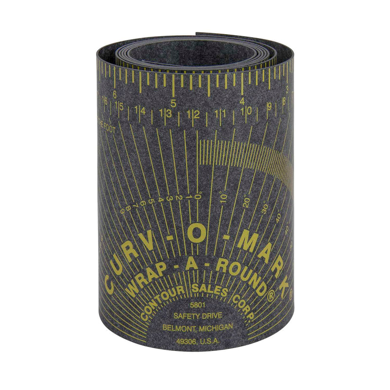 CURV-O-MARK Wrap-a-round 164GG GRÅ (Medium) 280°C/550°F ØD 3-6" (J1867/14763)