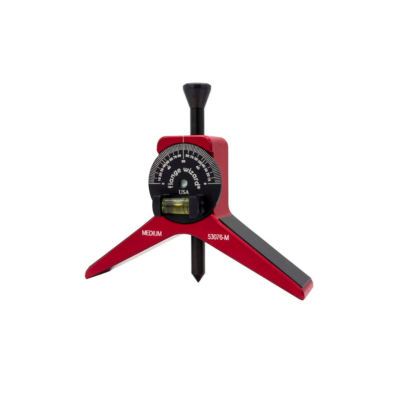 DIESELLA FLANGE WIZARD Centerhoved for 6"+ rør med magnet og vinkelskive med libelle