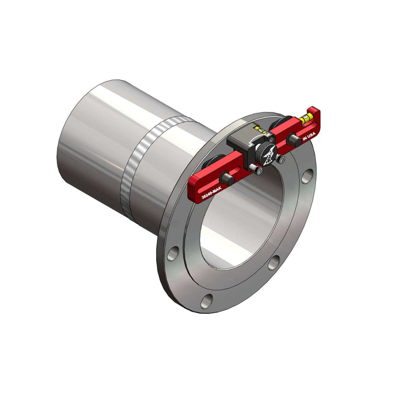 DIESELLA FLANGE WIZARD Magnetisk Flangejusterings sæt med vaterpas, magnet og centerkegler