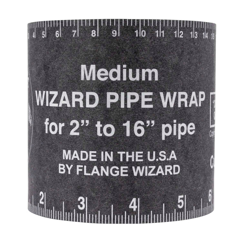 DIESELLA FLANGE WIZARD Wrap-Around WW-17 Medium for 2"-16" rør (60" Længde / 3 7/8" Bredde)