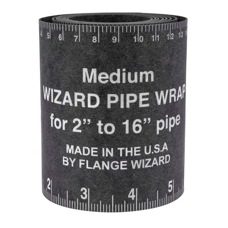 DIESELLA FLANGE WIZARD Wrap-Around WW-17 Medium for 2"-16" rør (60" Længde / 3 7/8" Bredde)