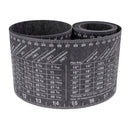 DIESELLA FLANGE WIZARD Wrap-Around WW-17 Medium for 2"-16" rør (60" Længde / 3 7/8" Bredde)