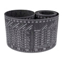 DIESELLA FLANGE WIZARD Wrap-Around WW-17 Medium for 2"-16" rør (60" Længde / 3 7/8" Bredde)