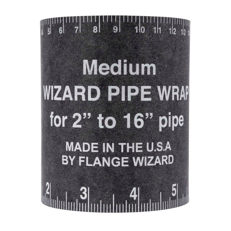 DIESELLA FLANGE WIZARD Wrap-Around WW-17 Medium for 2"-16" rør (60" Længde / 3 7/8" Bredde)