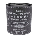 DIESELLA FLANGE WIZARD Wrap-Around WW-17A Large for 6"-30" rør (120" Længde / 5 1/4" Bredde)