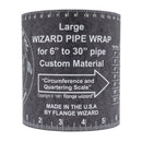 DIESELLA FLANGE WIZARD Wrap-Around WW-17A Large for 6"-30" rør (120" Længde / 5 1/4" Bredde)