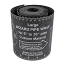 DIESELLA FLANGE WIZARD Wrap-Around WW-17A Large for 6"-30" rør (120" Længde / 5 1/4" Bredde)