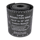 DIESELLA FLANGE WIZARD Wrap-Around WW-17A Large for 6"-30" rør (120" Længde / 5 1/4" Bredde)