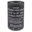 DIESELLA FLANGE WIZARD Wrap-Around WW-17A Large for 6"-30" rør (120" Længde / 5 1/4" Bredde)