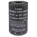 DIESELLA FLANGE WIZARD Wrap-Around WW-17A Large for 6"-30" rør (120" Længde / 5 1/4" Bredde)