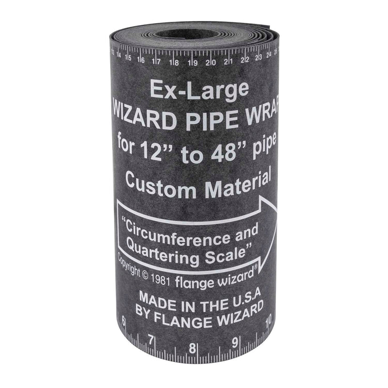 DIESELLA FLANGE WIZARD Wrap-Around WW-19 Extra-Large for 12"-48" rør (180" Længde / 7" Bredde)