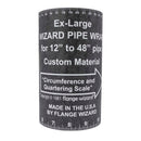 DIESELLA FLANGE WIZARD Wrap-Around WW-19 Extra-Large for 12"-48" rør (180" Længde / 7" Bredde)