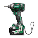 HIKOKI akku Slagskruemaskine WH36DB 36V MultiVolt 2 x BSL36A18