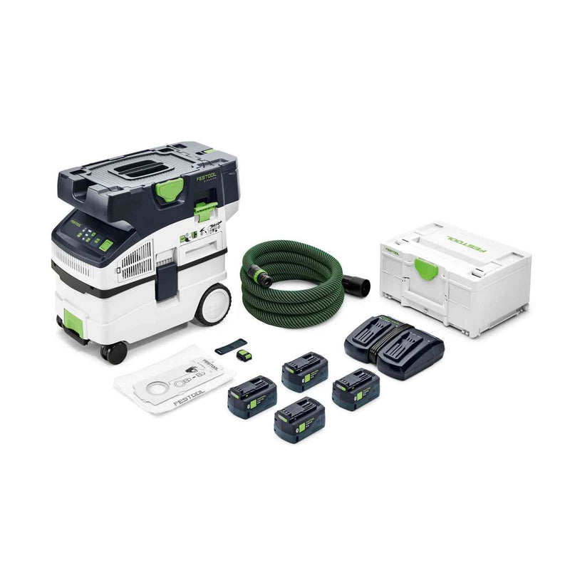 FESTOOL Akku støvsuger CTMC MIDI I-Plus CLEANTEC