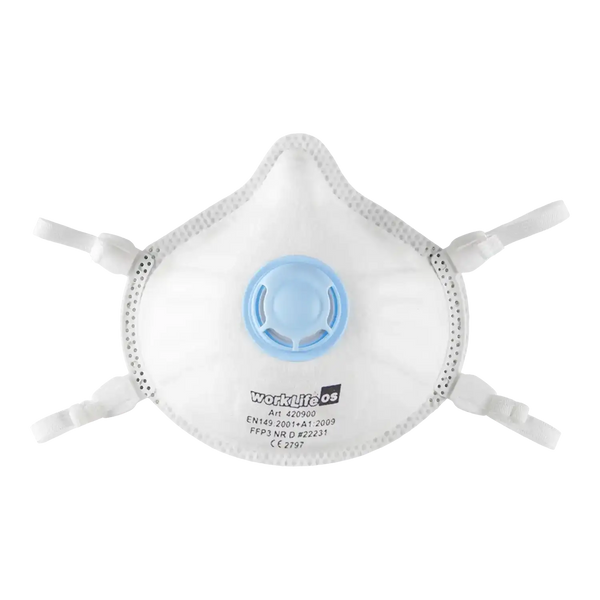 OS Støvmaske med ventil FFP3-V NR D 5stk "20 pakker"