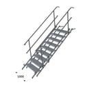 MATERIELHUSET Byggepladstrappe 100cm bred