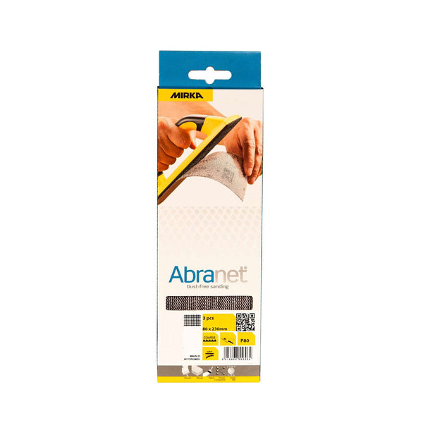 MIRKA Slibeark, abranet, k120 (3) 80x230mm