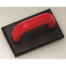 PLASTFORM Pudsebræt, 10mm sort gummi 120x190mm