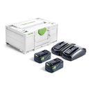 FESTOOL Batteri Energi-Set SYS 18V 2x5,0/TCL 6 DUO