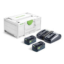 FESTOOL Batteri Energi-Set SYS 18V 2x5,0/TCL 6 DUO