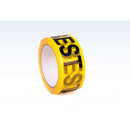 ROLIBA Advarselstape ASBEST gul/sort 50mm x 66m