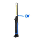 WRKPRO arbejdslampe "SLIM X4" foldbar med COB LED, magnet og genopladeligt batteri