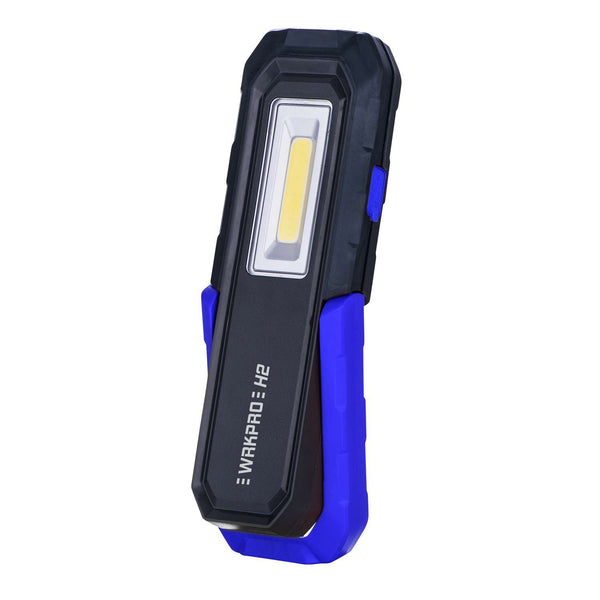 WRKPRO arbejdslampe "H2" 3W COB LED lampehoved med magnet, krog og genopladeligt batteri