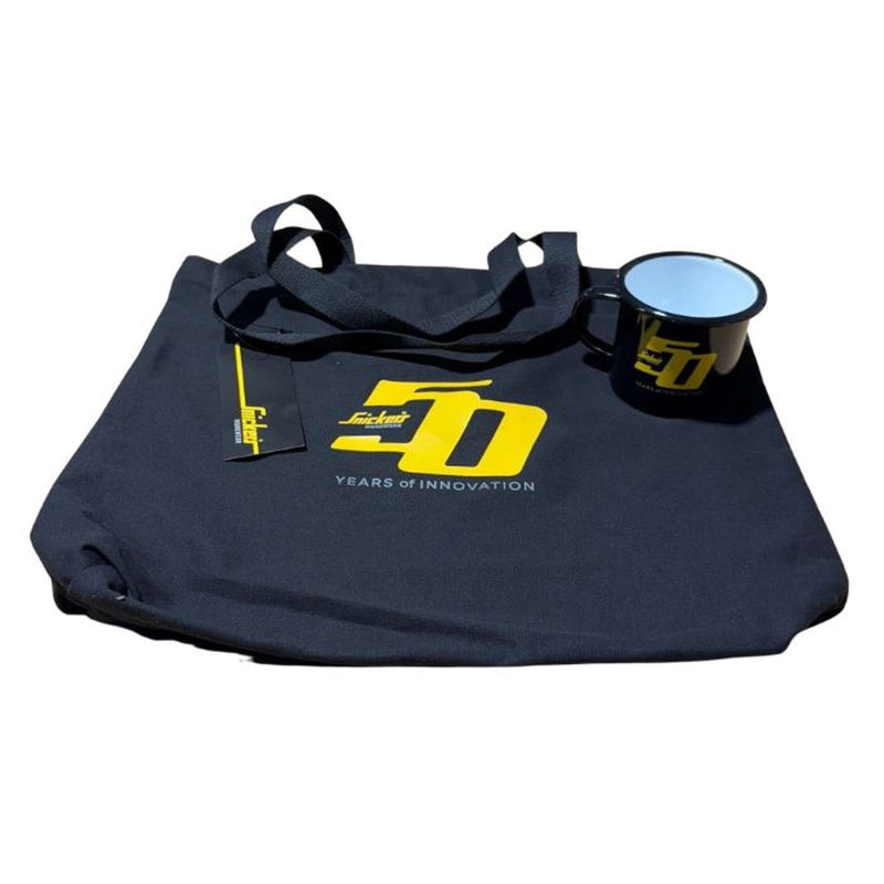 SNICKERS Kaffekop og totebag 50 år jubilæum