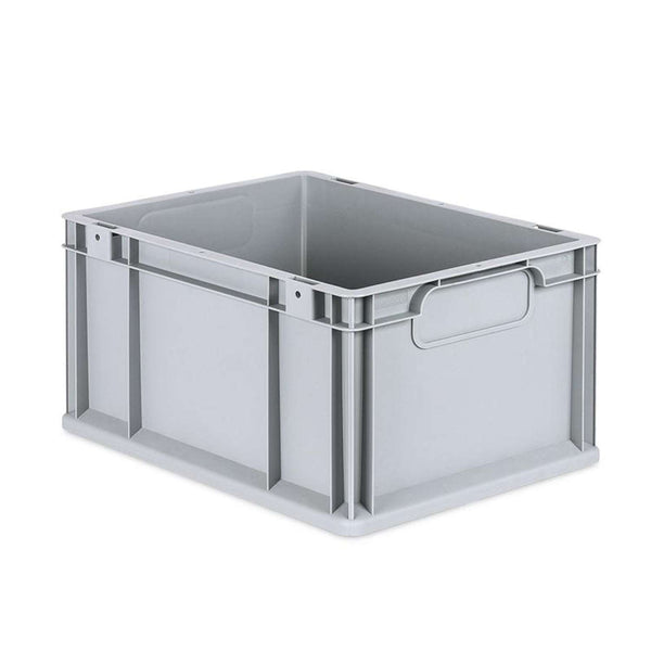 MÜLLER & SOHN Plastkasse Eurobox NextGen Economy 400x300x220mm med lukkede greb