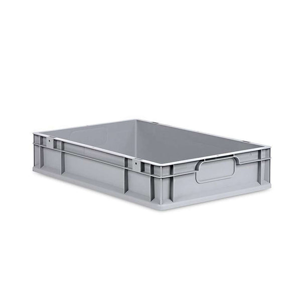 MÜLLER & SOHN Plastkasse Eurobox NextGen Economy 600x400x120mm med lukkede greb