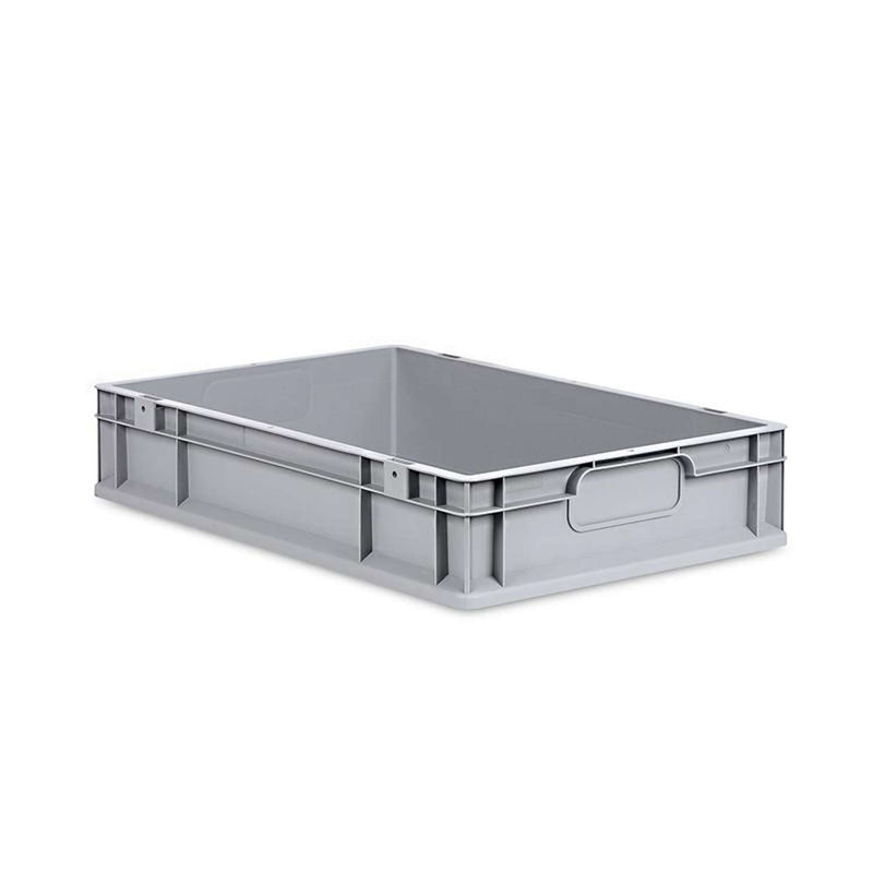 MÜLLER & SOHN Plastkasse Eurobox NextGen Economy 600x400x120mm med lukkede greb