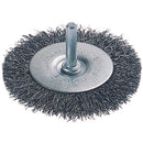 WOLFCRAFT Stålbørsteskive, 6 mm skaft 20x75mm