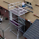 CUSTERS Tagvindue tilbygning til stillads