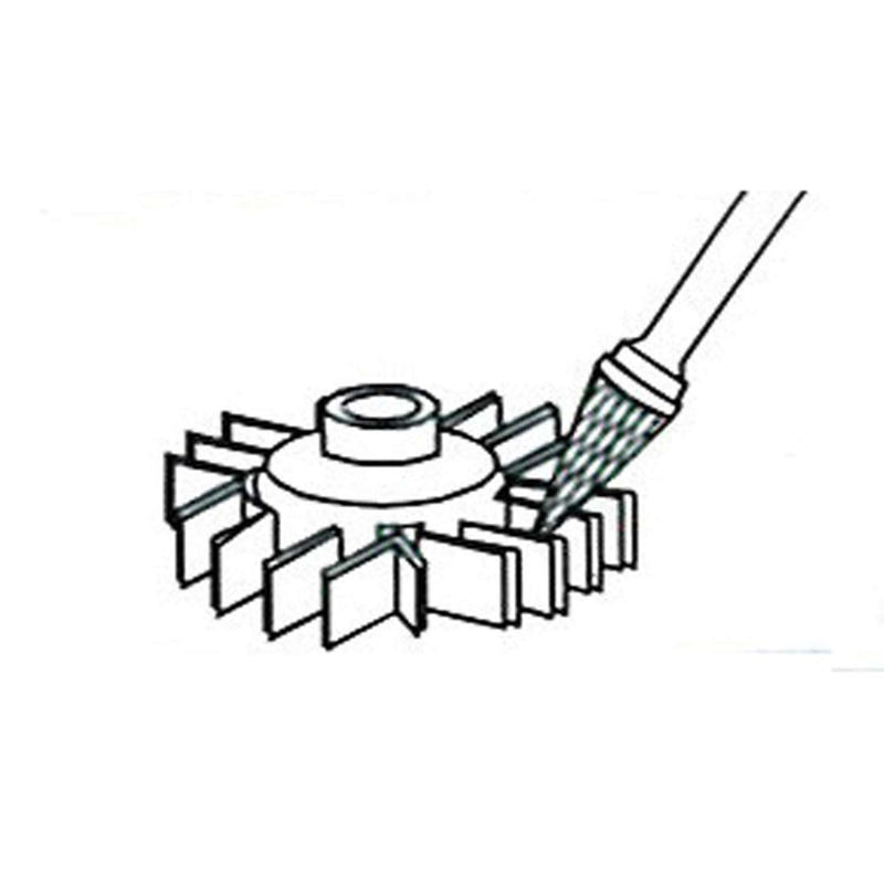 DIESELLA Fræsestift HM Ø12x25 mm form M (Speedcut) med Ø6 mm skaft