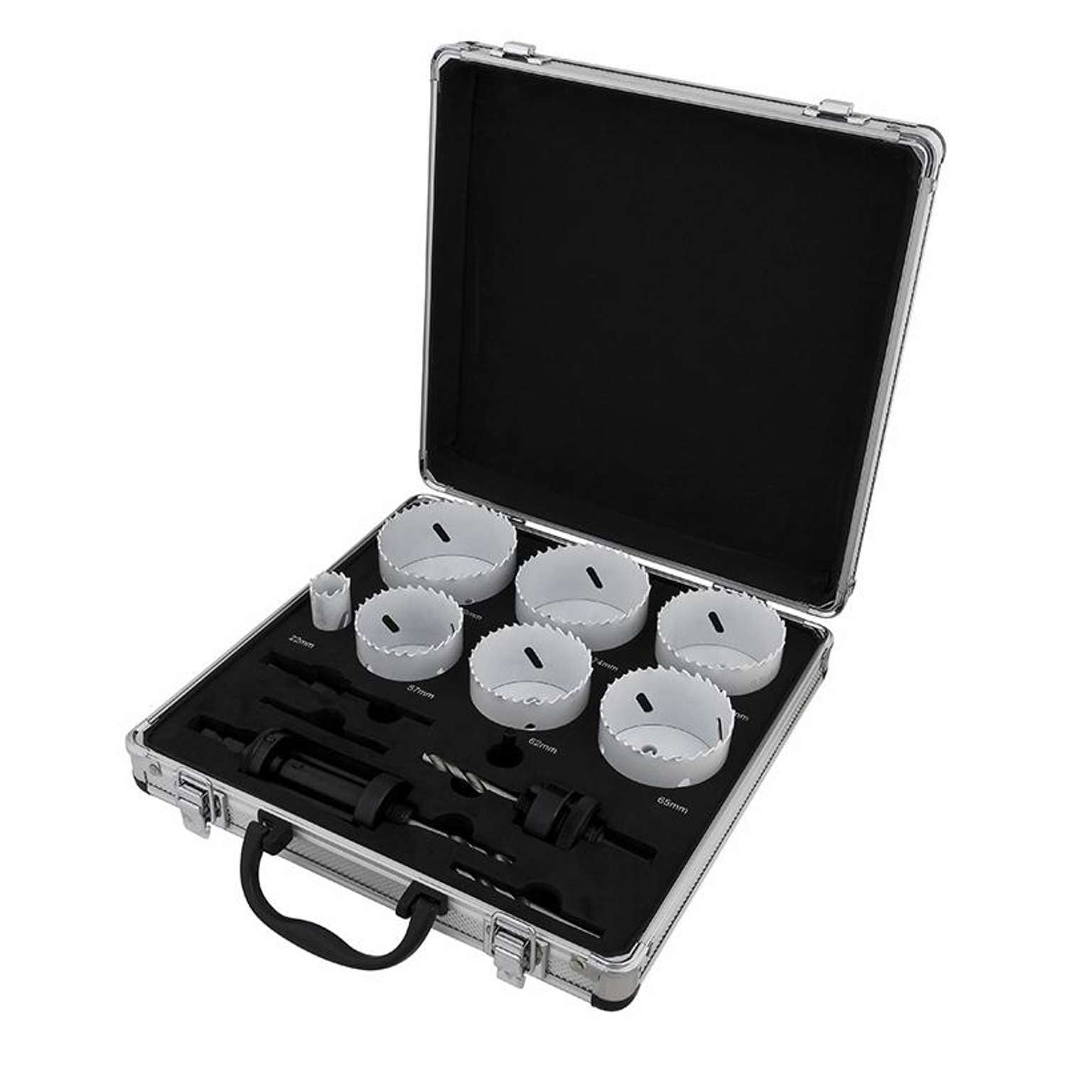 DIESELLA Hulsavesæt Ø22-79 mm HSS Bi-Metal M42 med 8% cobolt (13 dele)