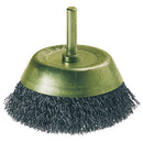 WOLFCRAFT Stålbørsteskive,6mm kop løs 75mm